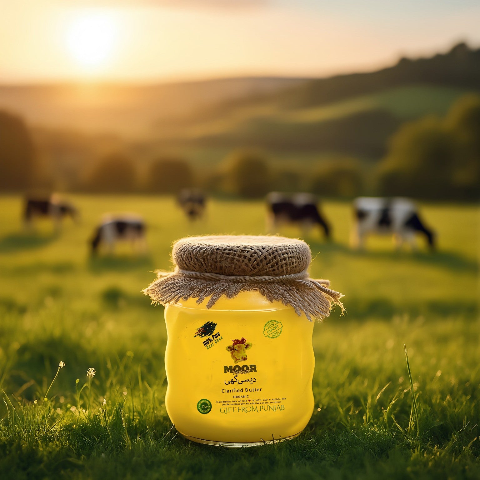 Half kg Export Quality 100% Pure Organic Desi Ghee