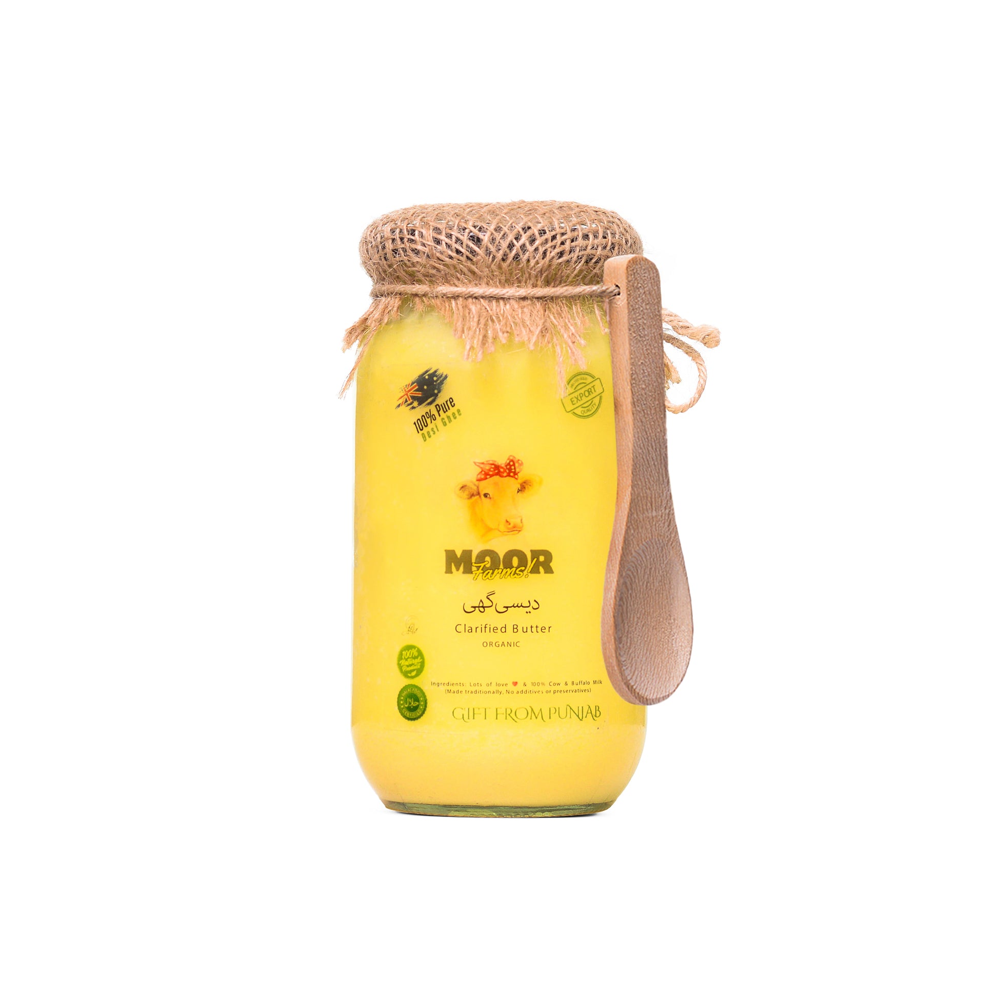 1 kg Export Quality 100% Pure Organic Desi Ghee